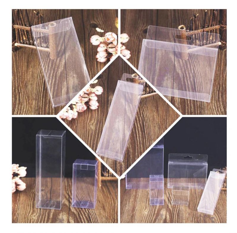 Chinese Factory Wholesale Transparent PVC/Pet Plastic Folding Box