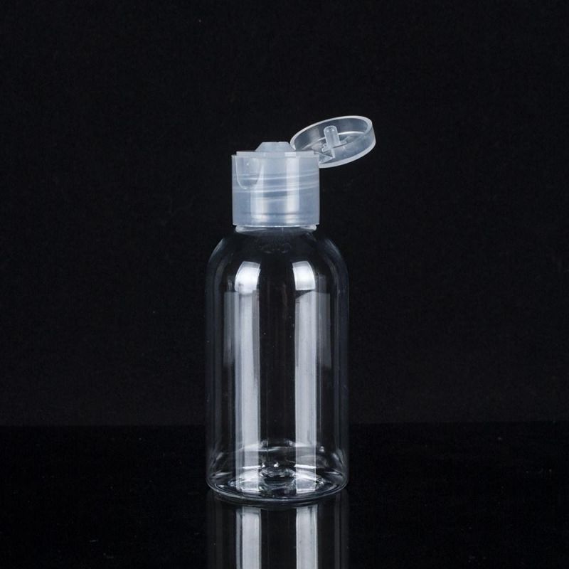 50ml Mini Portable Empty Pet Squeeze Gel Hand Sanitizer Bottle