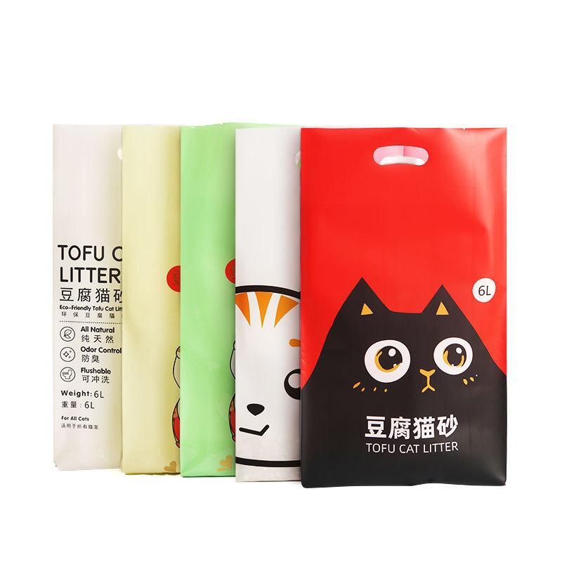 10kg 20kg 25kg 30kg 50kg Tofu Cat Litter Manufacture Plastic Bag