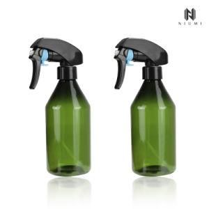 300ml Trigger Spray Bottle, Slope Shoulder Round Bottle, Pet Plastic Bottle for Household Disinfectant