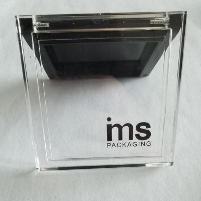 Square Plastic Eyeshadow Brow Powder Compact Container