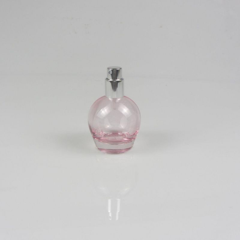 Crimp Pump Sprayer 35ml Glass Perfume Bottle with Painting