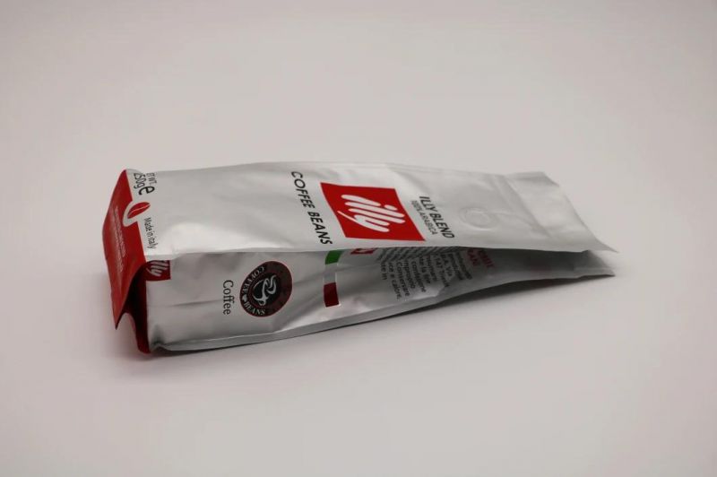 Aluminum Foil Coffee Bag with Degassing Valve & Tin Tie