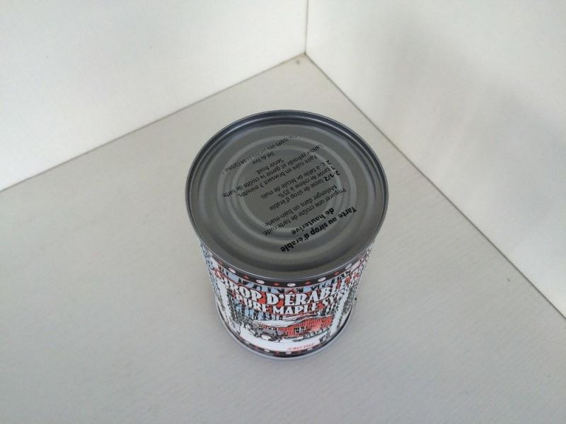 8116# Metal for Maple Syrup Food Tin Can