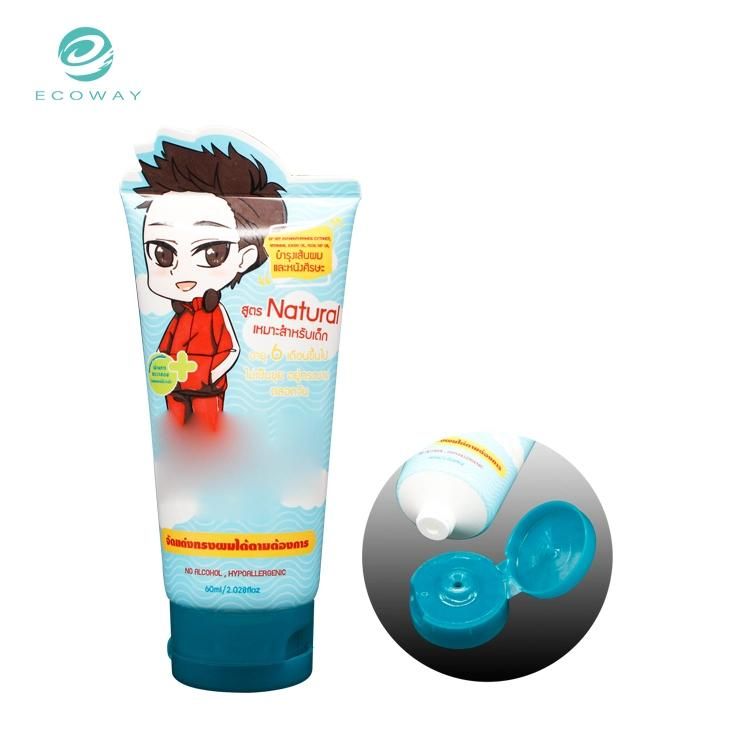 60ml Soft Customized Plastic Lotion Hand Cream Empty Cosmetic Tube