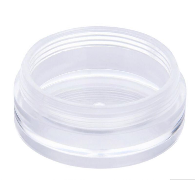 10g Empty Loose Powder Compact with The Grid Sifter Puff Jar Packing Container Powdery Cake Box Cosmetic Case