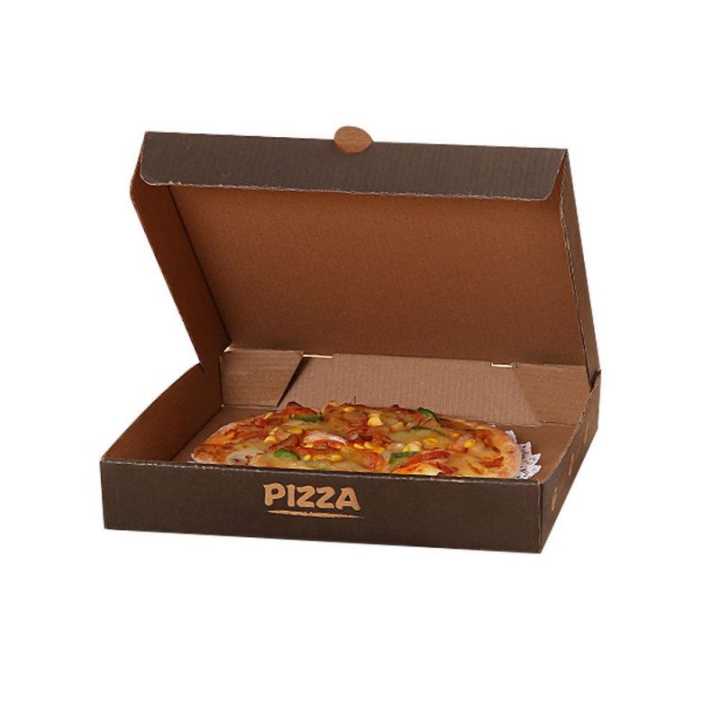 Top Full Over Lap Box with Custom Logo Fancy Box for Pizza
