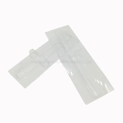 Disposable Clear Cosmetic Syringe Blister Packaging