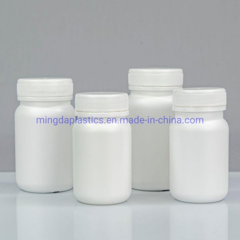 150ml Empty Tamper Evidence HDPE Packaging Round Medicine Bottle