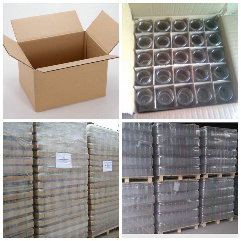 250ml 300ml 350ml Frosted Glass Bottle for Water or Juice Beverage Drink Packaging Bottle with Plastic Lid