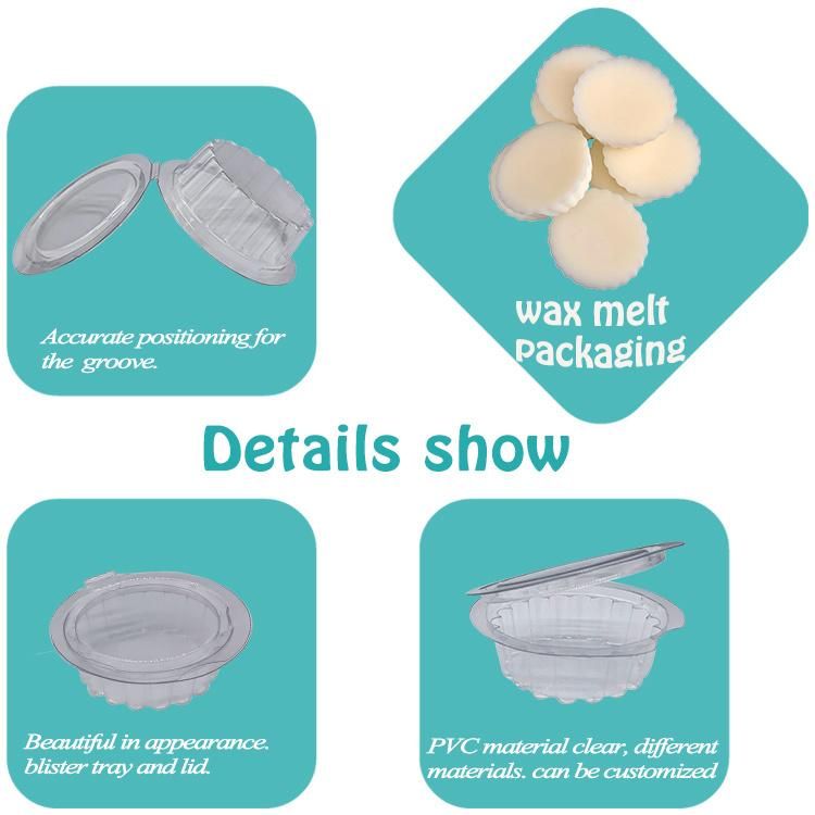 Wholesale Plastic Clamshell Containers for Wax Melt