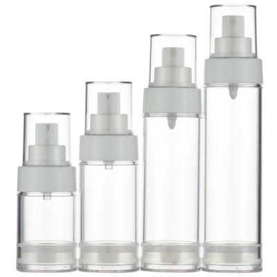 2.6oz Plastic Cosmetic Packaging Airless as Spray Bottle