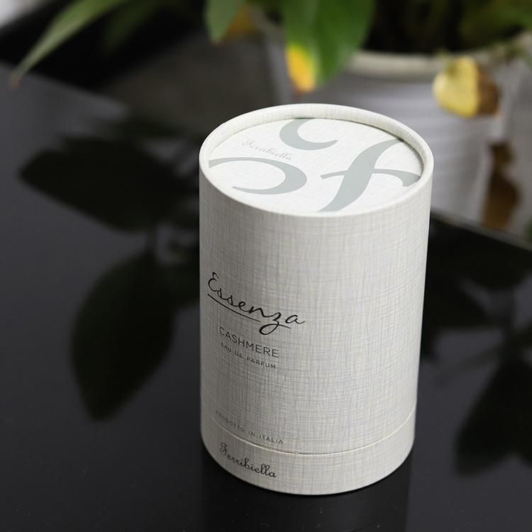 Professional Custom Logo Cylinder Packaging Tube Box for Gift Coffee Tea Cookie Candle Perfume