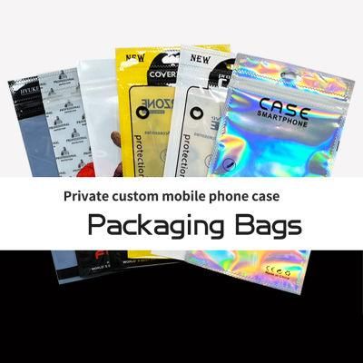 Cellphane Case Cover Plastic Zipper Bag