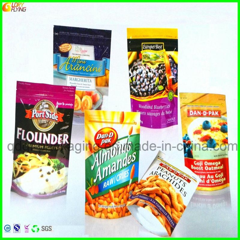 Three-Side Seal Food Bag for Packing Different Kinds of Food