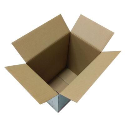 B Flute 6 Bottle Wine Paper Packaging Box with Dividers