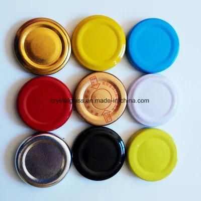 38mm 43mm 48mm 53mm 58mm 63mm 70mm 82mm 110mm Twist off Metal Cap/Lid for Glass Bottle