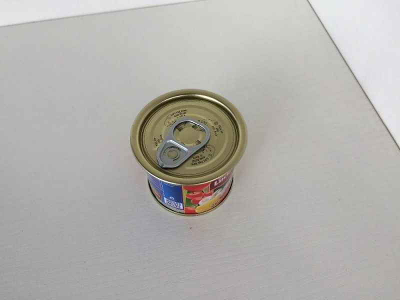 548# Empty Easy Open Tin Can for 88g Tomato Paste