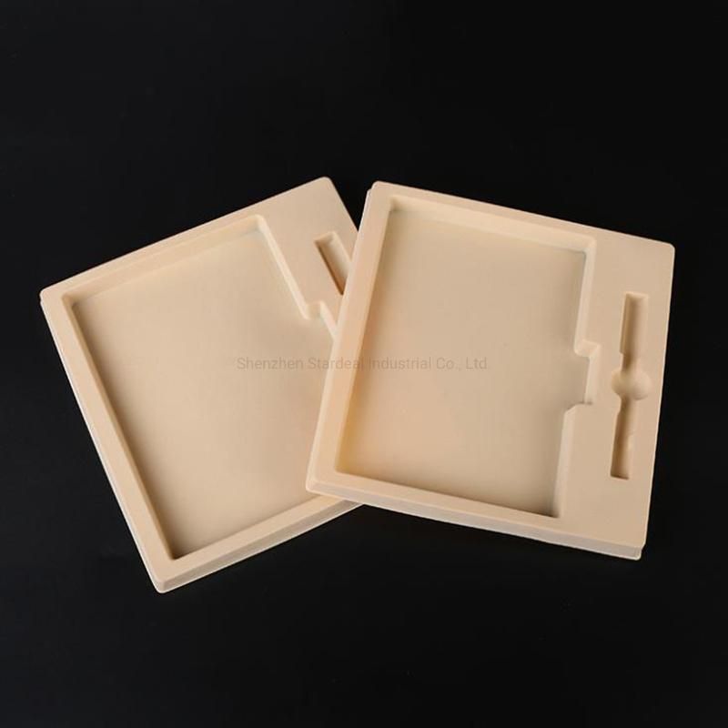 Recyclable PS Flocked Plastic Tray Tray Wholesaler