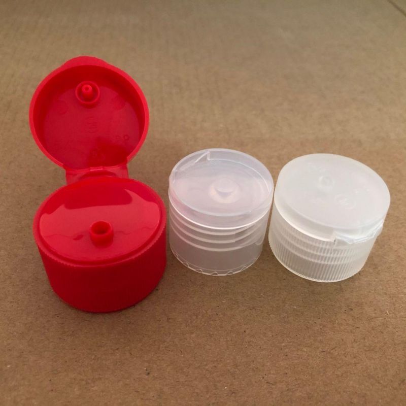 24/410 20mm 28/410 28mm Screw Smooth/Ribbed Closure Non Leaking Non Spill Plastic Hand Sanitizer Flip Top Cap