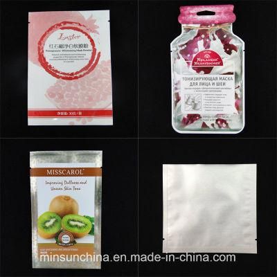 Gravure Soft Plastic Printed Laminated Packaging Facial Mask Bag