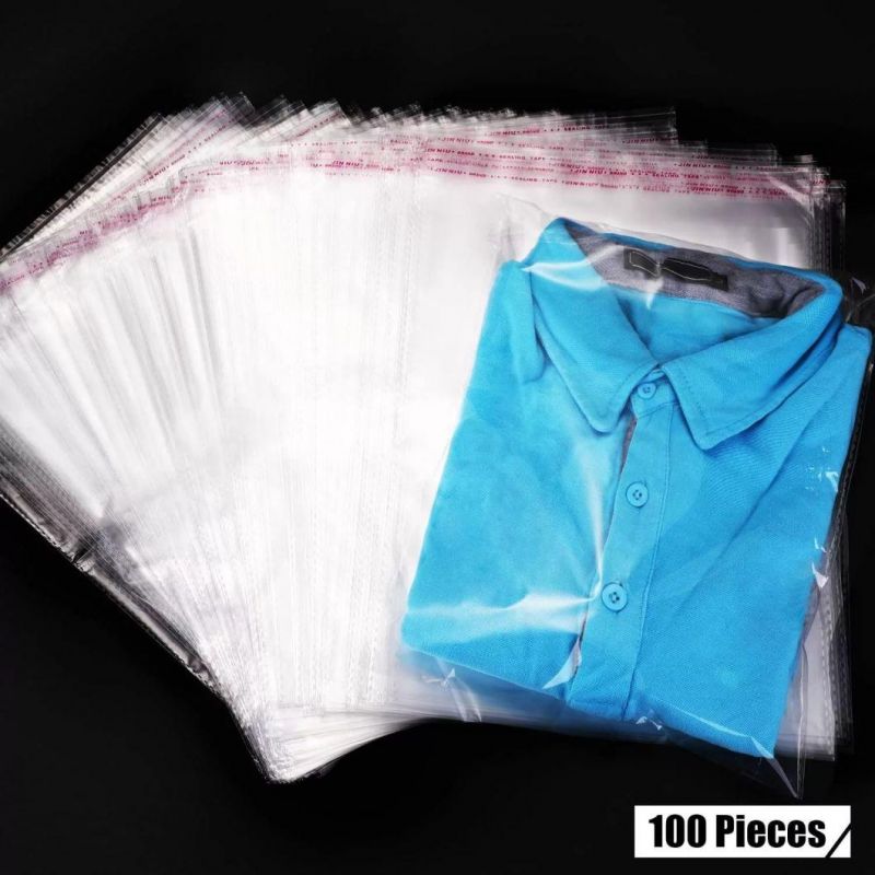 100PCS/Set Shipping OPP Plastic Self-Adhesion Clean Bag for Cosmetic/Gift/Clothes Packaging