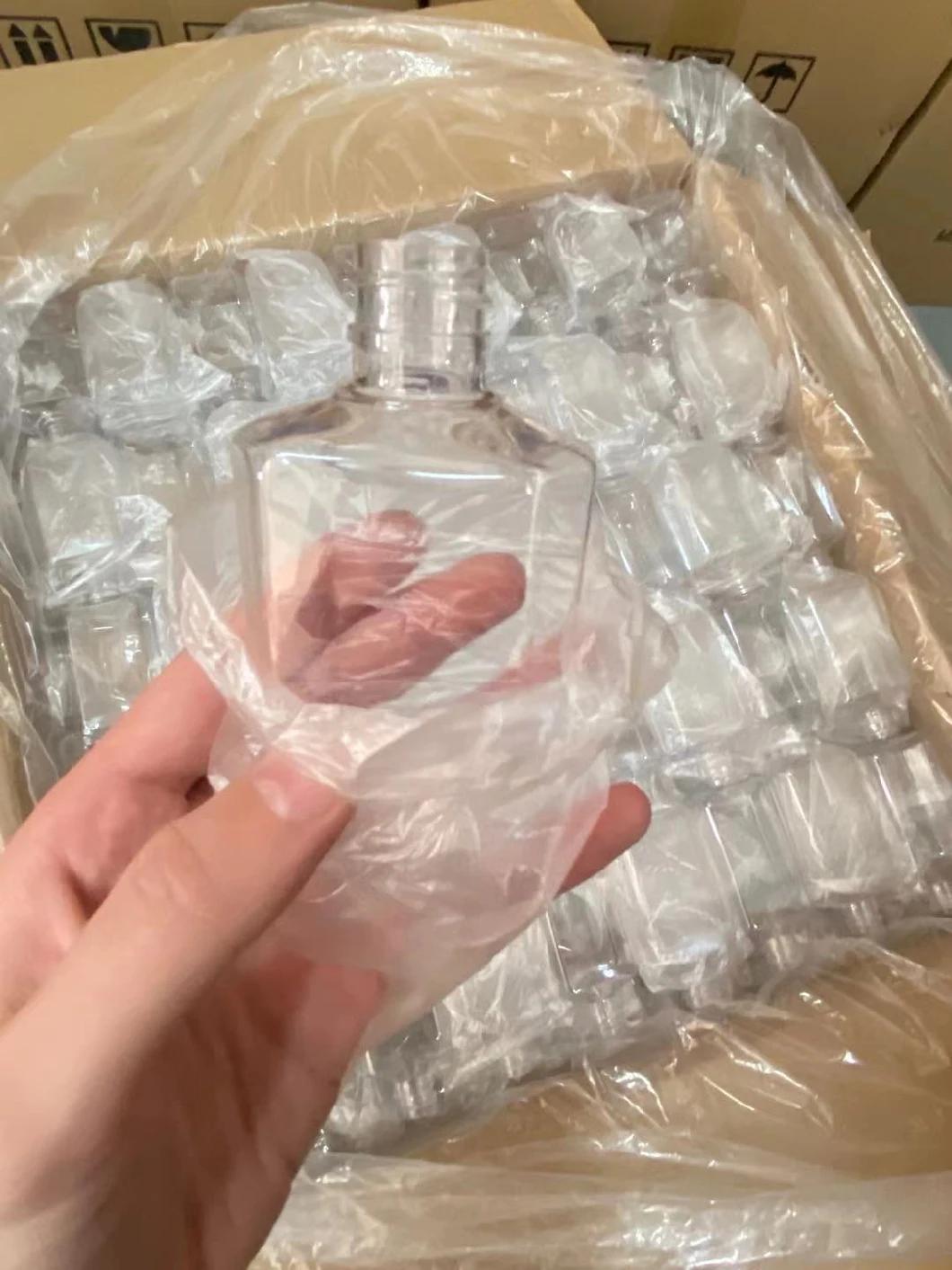 Custom Made Empty Transparent Pet PETG HDPE Hand Sanitizer Bottles