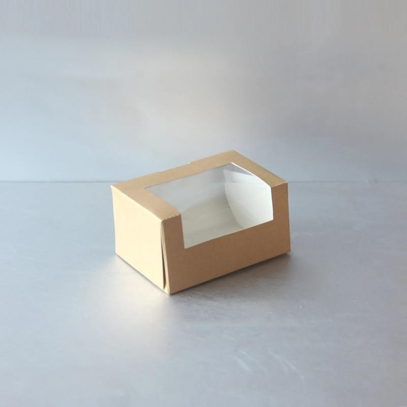 Disposable Custom Design Cake Box with Window