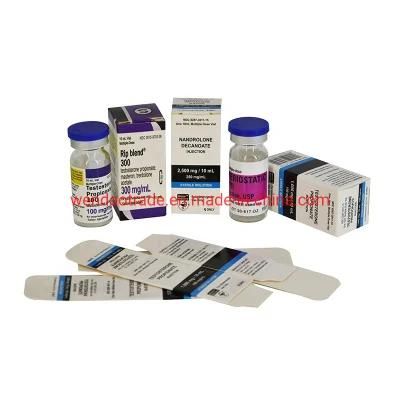 10ml Injection Vial Label Vials Label and Boxes