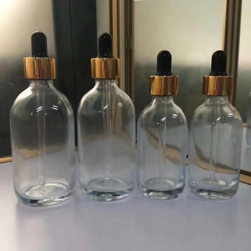 Ds006  24K Gold Cosmetic Glass Bottle Have Stock