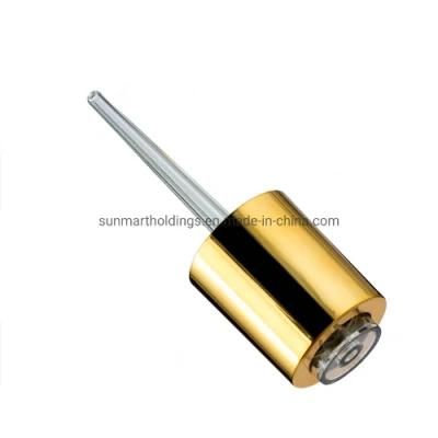Custom 18mm Push-Button Press Gold Aluminum Dropper