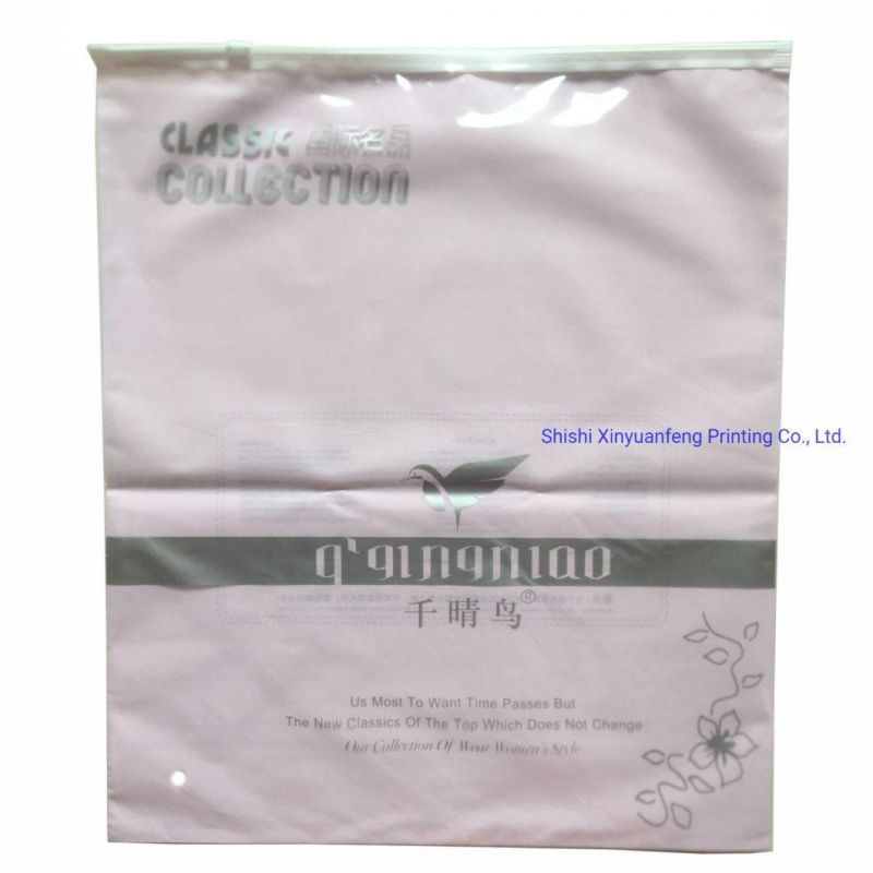 Manufacturer Packaging Bags for Clothing Zipper Bag Plastic Bags Poly Bag