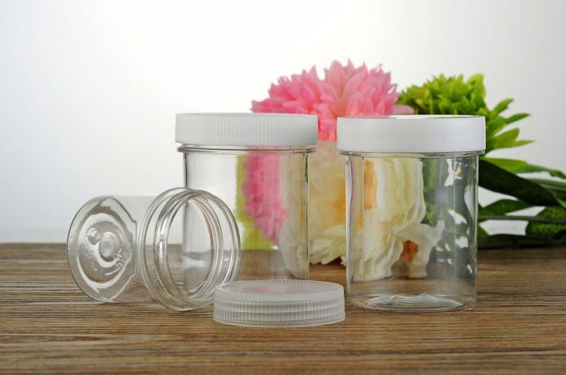 Plastic Packaging 120g Pet Cosmetic Plastic Jar