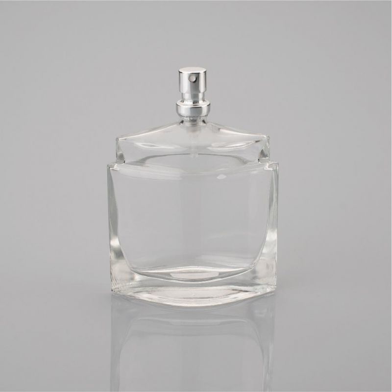 Free Sample Custom 50ml 100ml Empty Refillable Glass Perfume Bottles