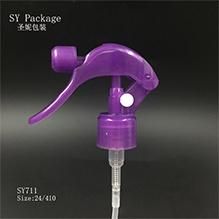 Purple Color 24/410 Mini Trigger Sprayer for Plastic Bottle