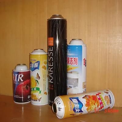 China Cheap Aerosol Can Top and Bottom for Spray Tin Can From Manufacture Empty