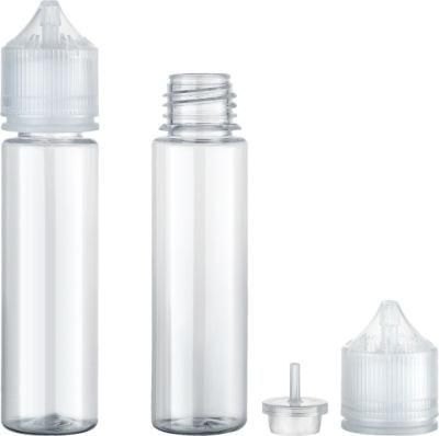 R100ml Plastic Pet Packaging Bottles for Essential Oil Sample with Child Proof Cap