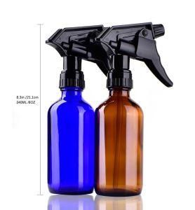 240ml Transparent Storage Bottles Delicate Perfume Atomizer Moisturizing Makeup Container Glass Spray Bottle