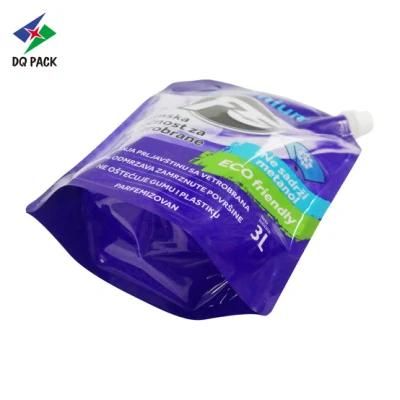 Dq Pack Custom Printed Spout Pouch Factory Direct Selling Detergent Packaging