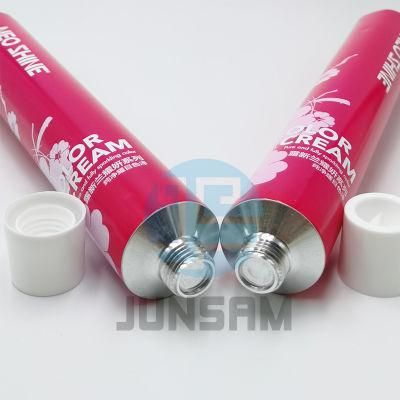 Printed Aluminium Collapsible Compressible Soft Empty Tube with Inside Phenolic Epoxy Resist Ammonia