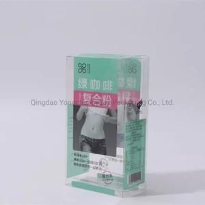 Wholesale Customized Transparent Printed PVC Plastic Folding Box for Cosmetics