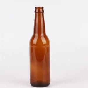 Wholesale High Quality Amber and Clear 330ml Empty Beer Glass Bottle