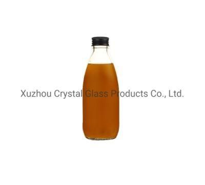 Fruit Juice Glass Beverage Bottle with Closure