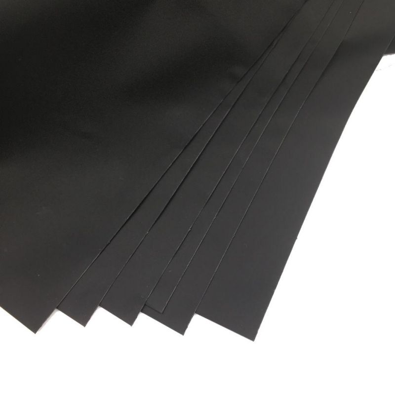 Poly Bag Black Matt Packaging Bags with Zipper 30*40cm in Stock