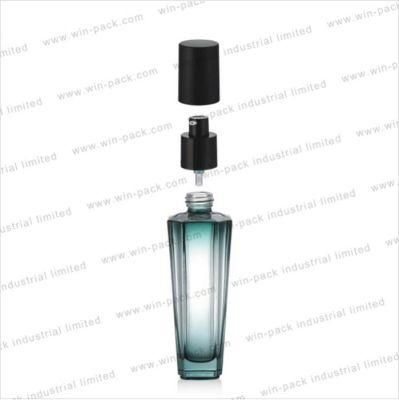 Winpack New Design Transparent Clear Cosmetic Cream Jar 50g with Black Cap