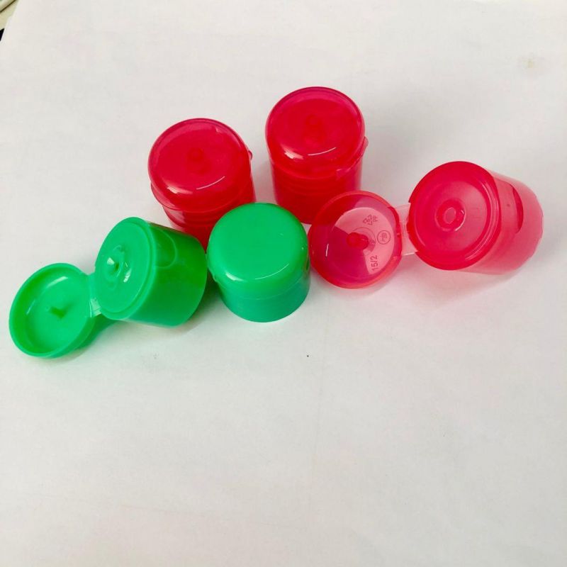 Factory Cheap Price Various Sizes Non Spill Liquid Detergent Bottle Using 24mm Plastic Flip Top Cap Lids