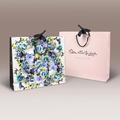 Fashion Color Coated Paper Custom Made Paper Shopping Bag