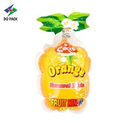 Dq Pack 150ml Special Shaped Bottle Pouch Hot Sale Injection Bag for Beverage Fruit Juice
