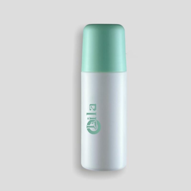 Yuyao Factory 50ml 75ml Empty Plastic Deodorant Roll on Bottles with Plastic Roller for Cosmetic Packaging