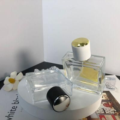 50ml Clear Glass Bottle Perfume Luxury Refillable Transparent Fragrance Spray Glass Perfume Bottle